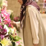 روسری توییل پاندورا قهوه ای