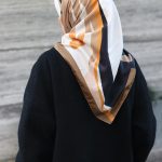 روسری توییل کارامل