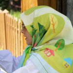 روسری نخی شهر شادی