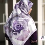 روسری توییل بنفشه