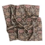 روسری قهوه ای