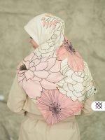 روسری ژاکارد نخ نوک گلی - Image 3