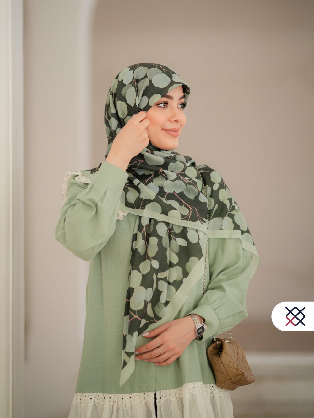 روسری برگ چی یشمی