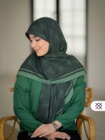 روسری پاپیونیان یشمی نخی