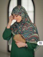 روسری تبسمچی نخ دیبا