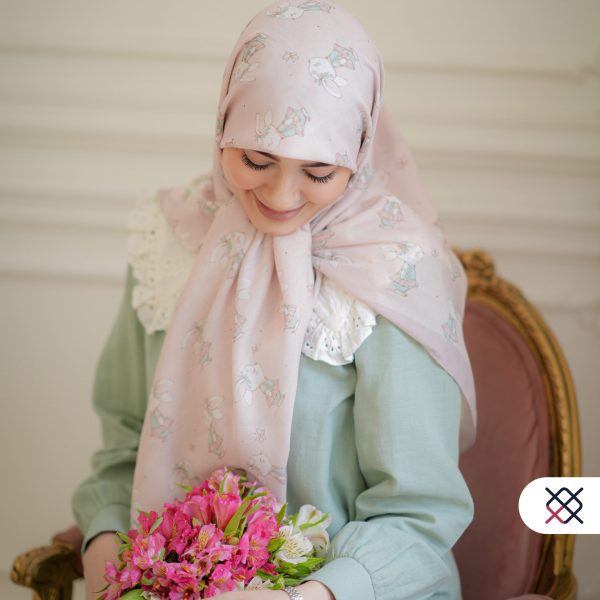 روسری فسقلیان نخی