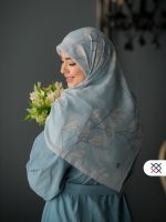 روسری سپیدچی نخی حصیری