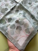 روسری برگ چی سبز نخی حصیری