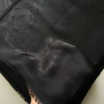 روسری ژاکارد لمه دار گل رز