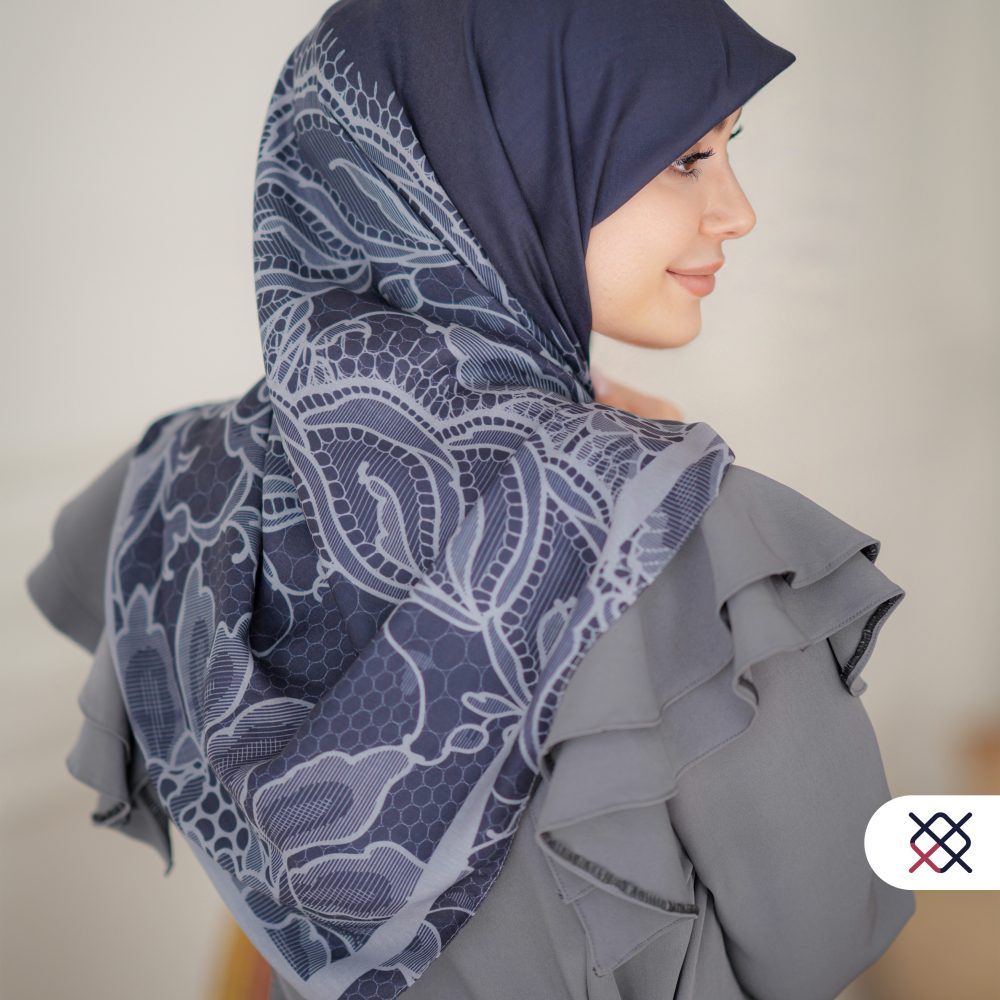 روسری شمس سرمابی