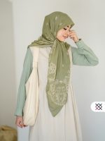 روسری اوساکا سبز جوانه (سبدی)