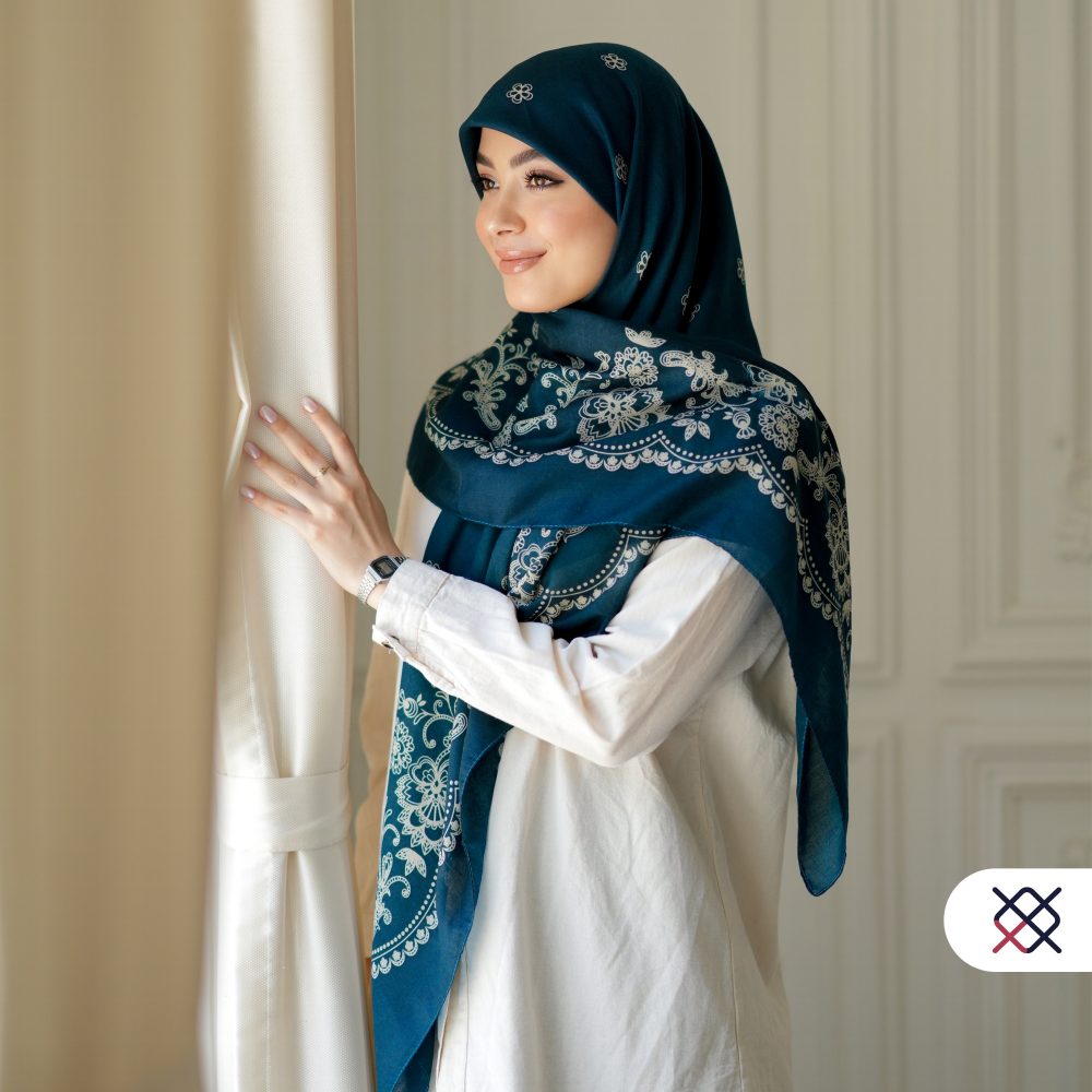 روسری اوساکا کلهغازی (سبدی)