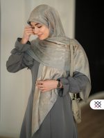 روسری ژاکارد لمه دار پرتو (رنگ‌بندی) - Image 5