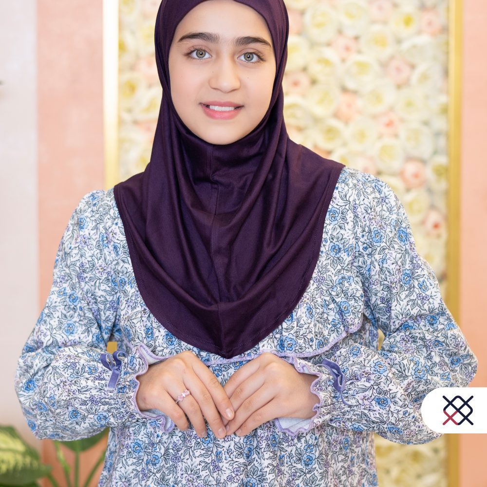 مقنعه کشی نقابدار روشنا (رنگبندی)