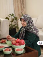 روسری والیده (نخ رویال)