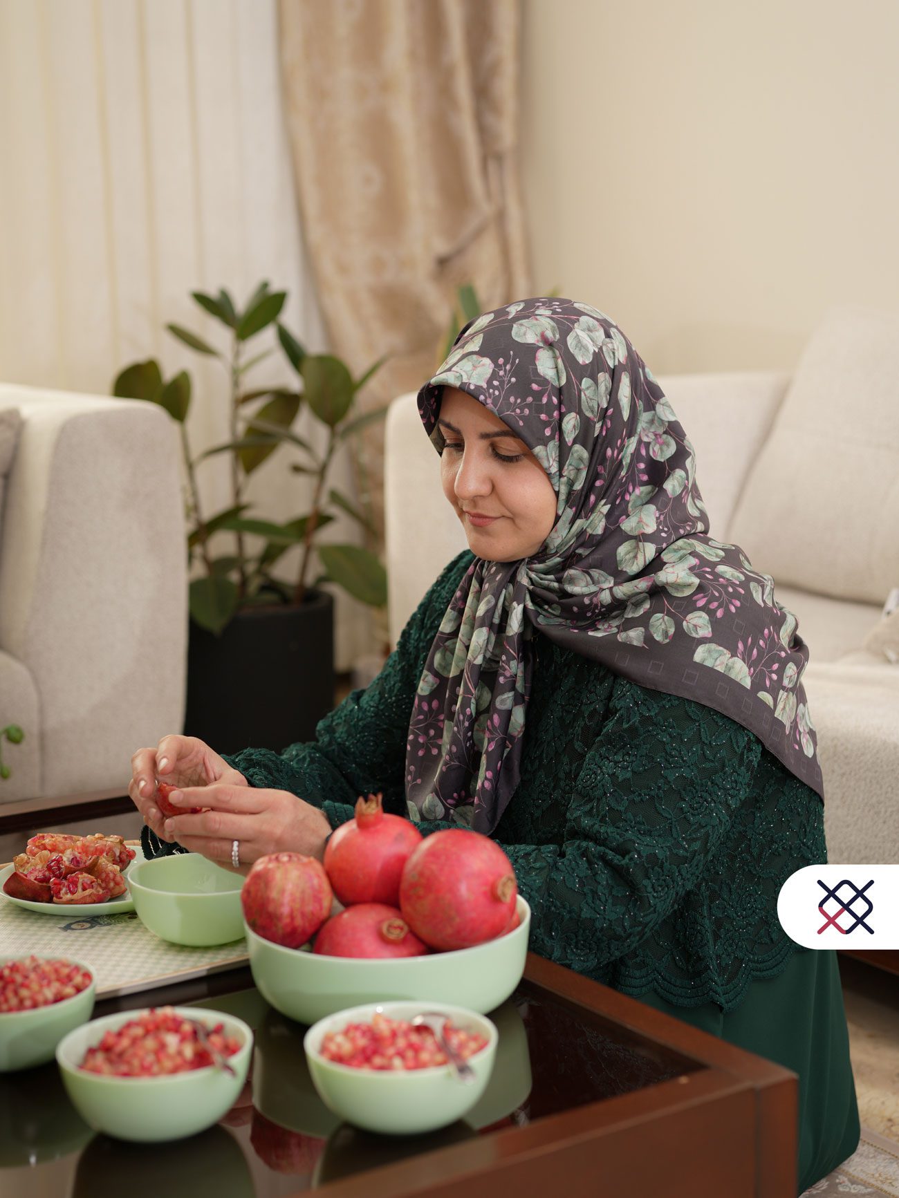 روسری والیده (نخی)