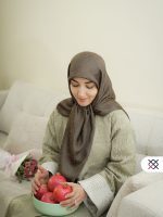 روسری ژاکارد لمه دار نهال (رنگ‌بندی) - Image 3