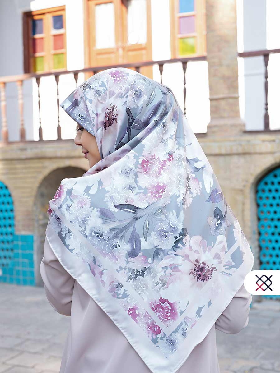 روسری سیندخت (ساتن ابریشم)