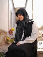 روسری سپینود مشکی (نخ ابریشم)