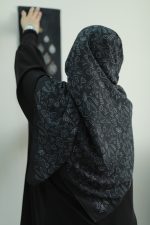 روسری چیستا مشکی (نخی مجلسی) - Image 2
