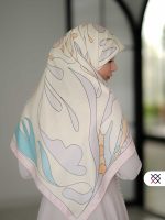 روسری نوشین (ساتن ابریشم) - تصویر 2